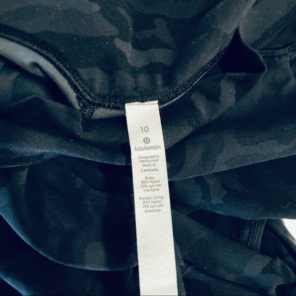 Lululemon Align Jogger Incognito Camo Multi Gray Size 10 - Picture 3 of 8